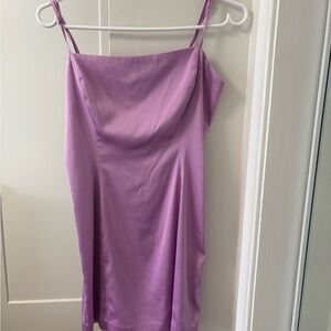 Sunday Best Lilac Slip Dress
